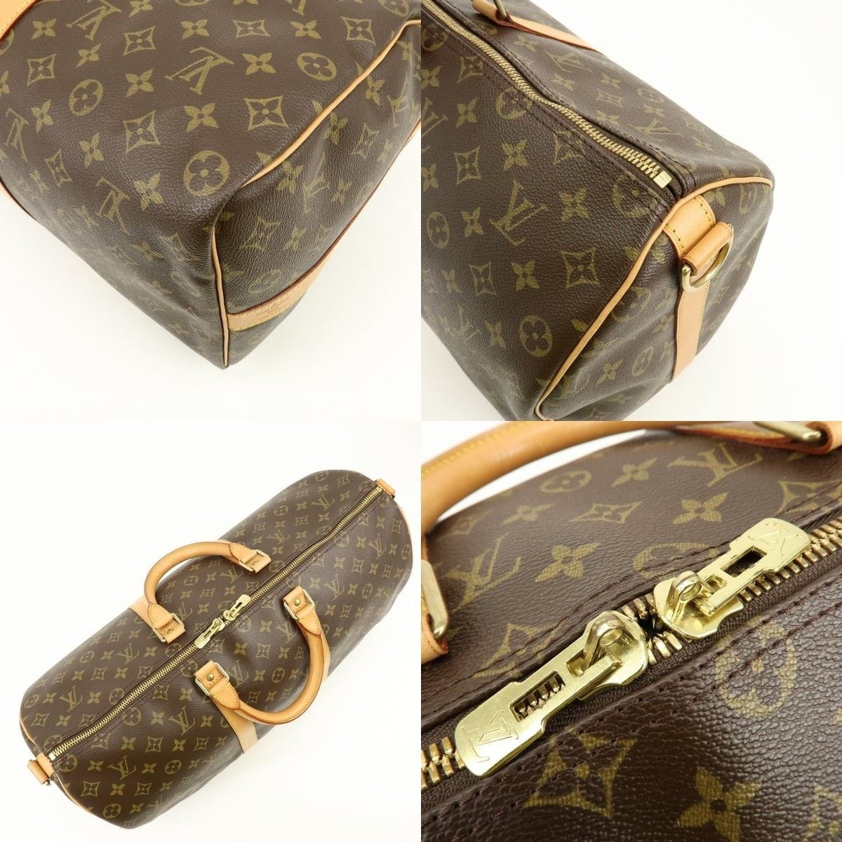 Louis Vuitton Louis Vuitton Monogram Keepall Bandouliere 50 Duffle Bag Size ONE SIZE - 6 Thumbnail
