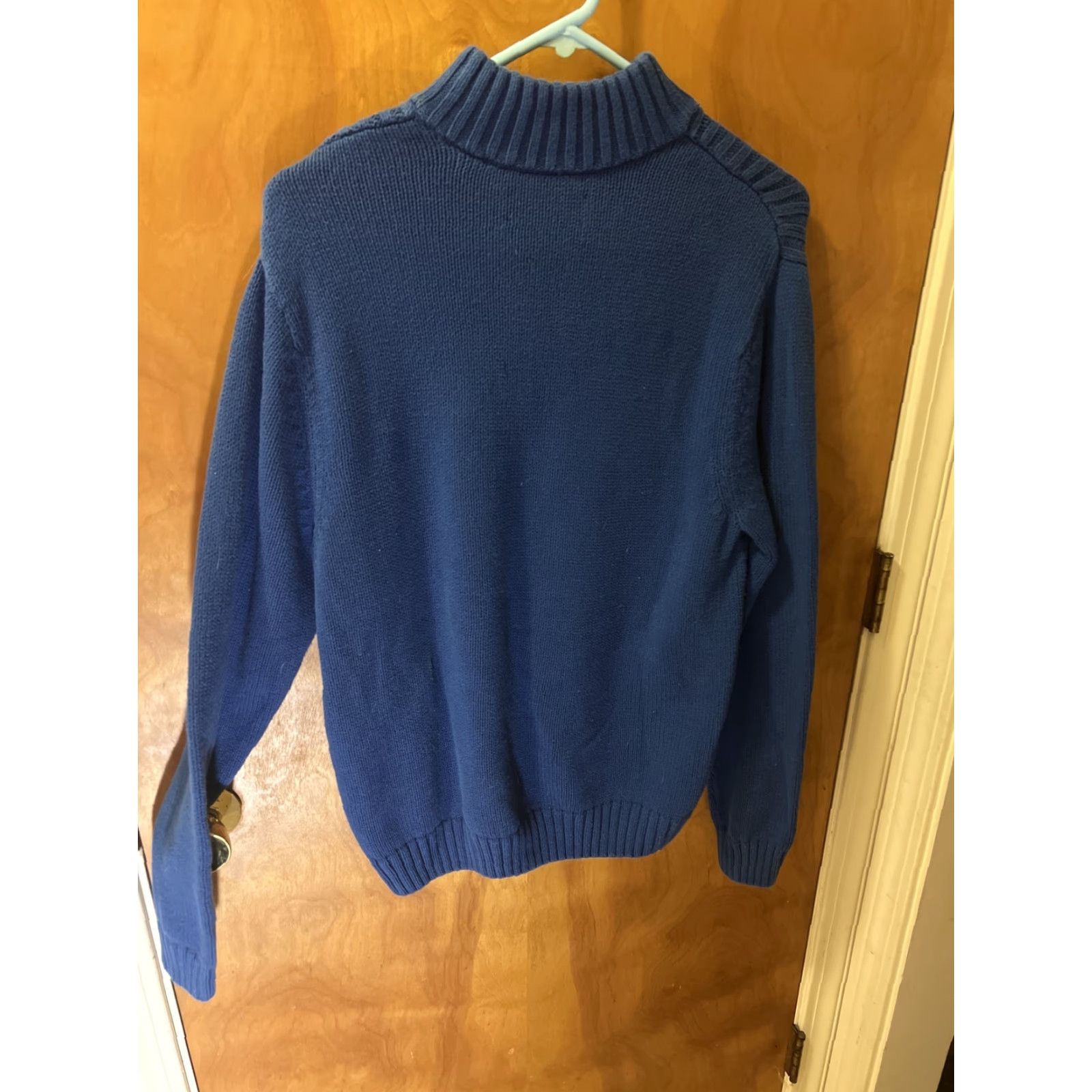 Ralph Lauren VINTAGE Ralph Lauren Chaps Sweater Adult Medium Blue 90s Pullover Long Sleeve Casual Mens Size US M / EU 48-50 / 2 - 4 Thumbnail