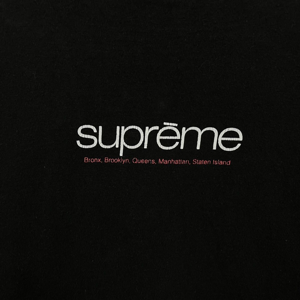 Supreme Supreme T-Shirt Big Logo Black Size US M / EU 48-50 / 2 - 6 Thumbnail