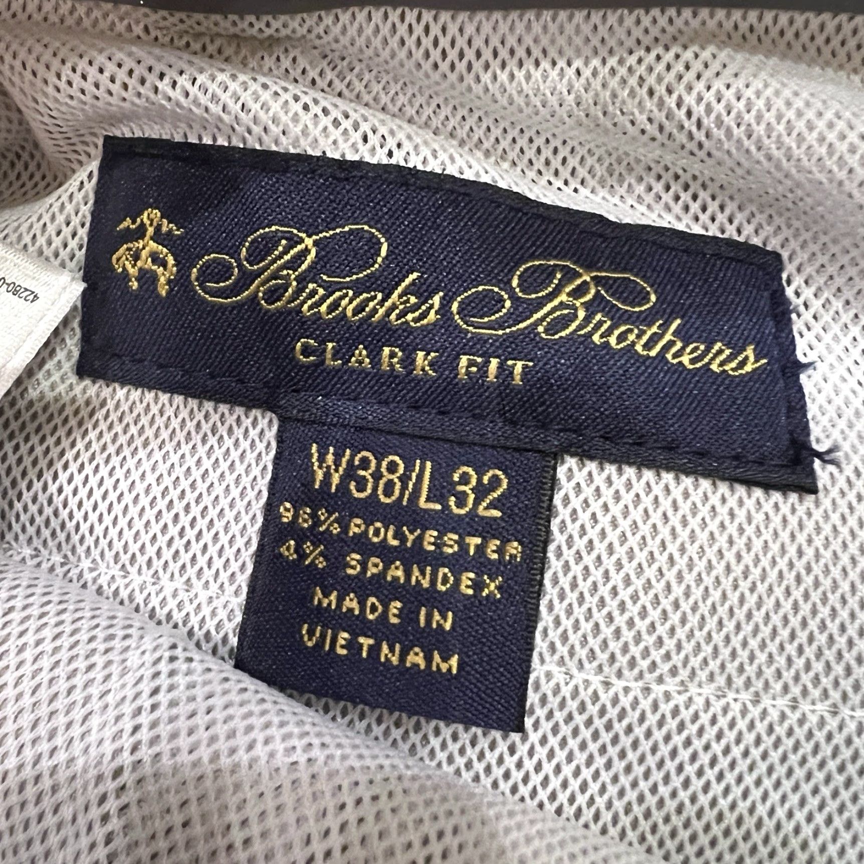 Brooks Brothers Brooks Brothers Pants Mens 38x32 Chino Flat Front Beige Cotton Twill Advantage Clark 90s Preppy City Men's Regular Straight Size US 38 / EU 54 - 2 Thumbnail