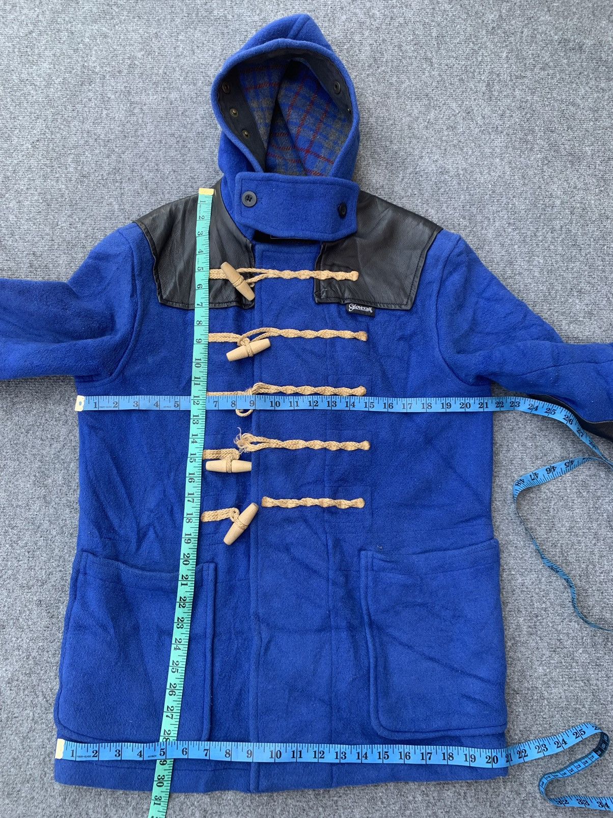 Gloverall Vintage Gloverall patch leather Monty Duffle Coat. Size US M / EU 48-50 / 2 - 5 Thumbnail