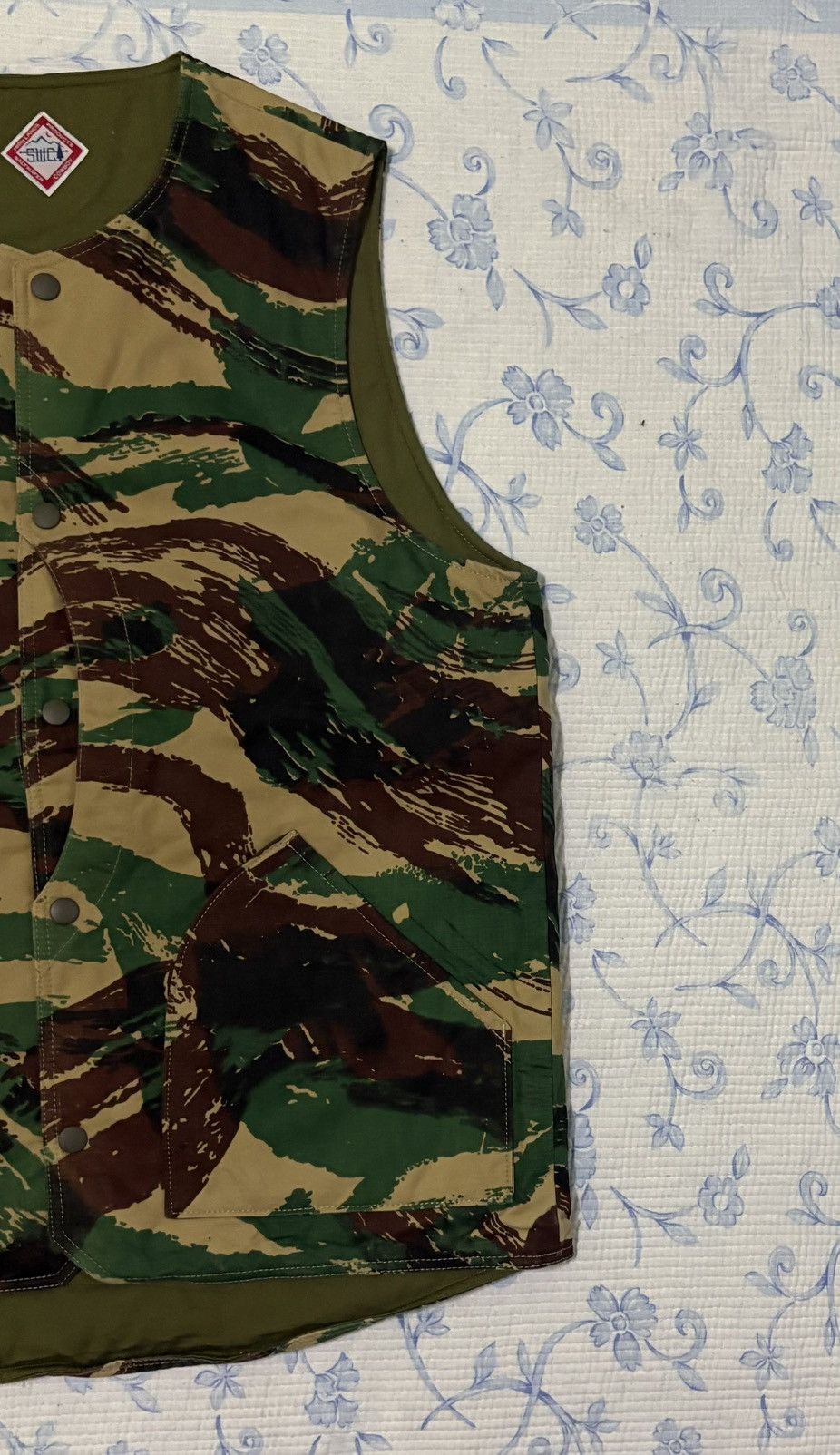 Japanese Brand Japanese Salt Water Amry Riversible Vest Design Size US M / EU 48-50 / 2 - 3 Thumbnail