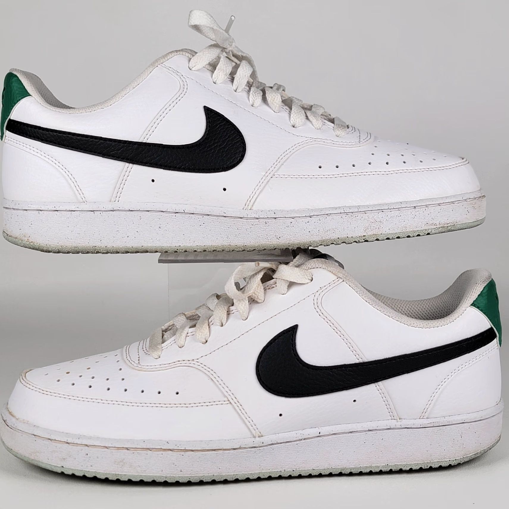 Nike Nike Court Vision Low Lifestyle Sneakers White/Black DH2987-110 Mens 10.5 Shoes Sneaker Casual Workwear Lifestyle 2023 Mens Size US 11 / EU 44 - 5 Thumbnail