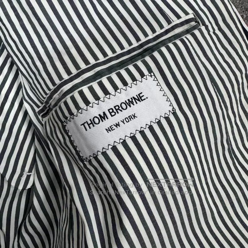 Thom Browne Thom Browne Striped coat Size US S / EU 44-46 / 1 - 6 Thumbnail