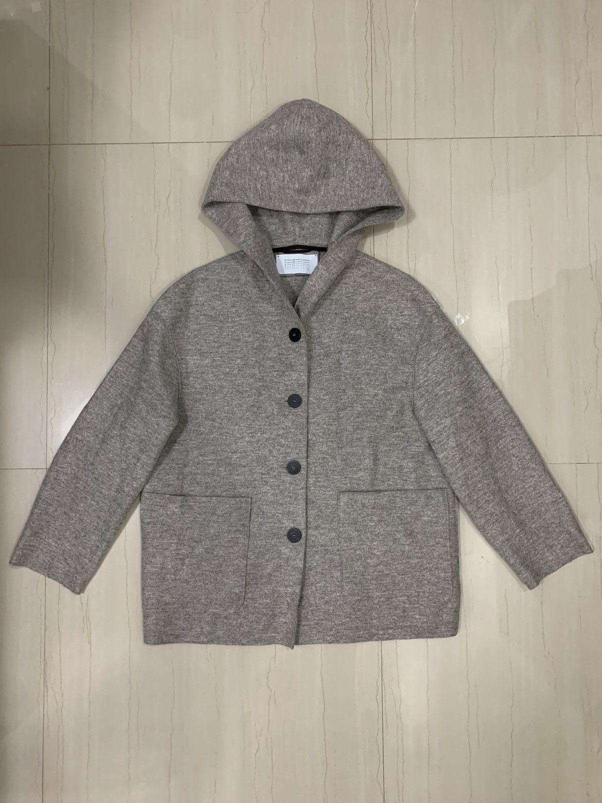 Harris Wharf London HARRIS WHARF LONDON VIRGIN WOOL - PATCH POCKET JACKET Size XS / US 0-2 / IT 36-38 - 3 Thumbnail