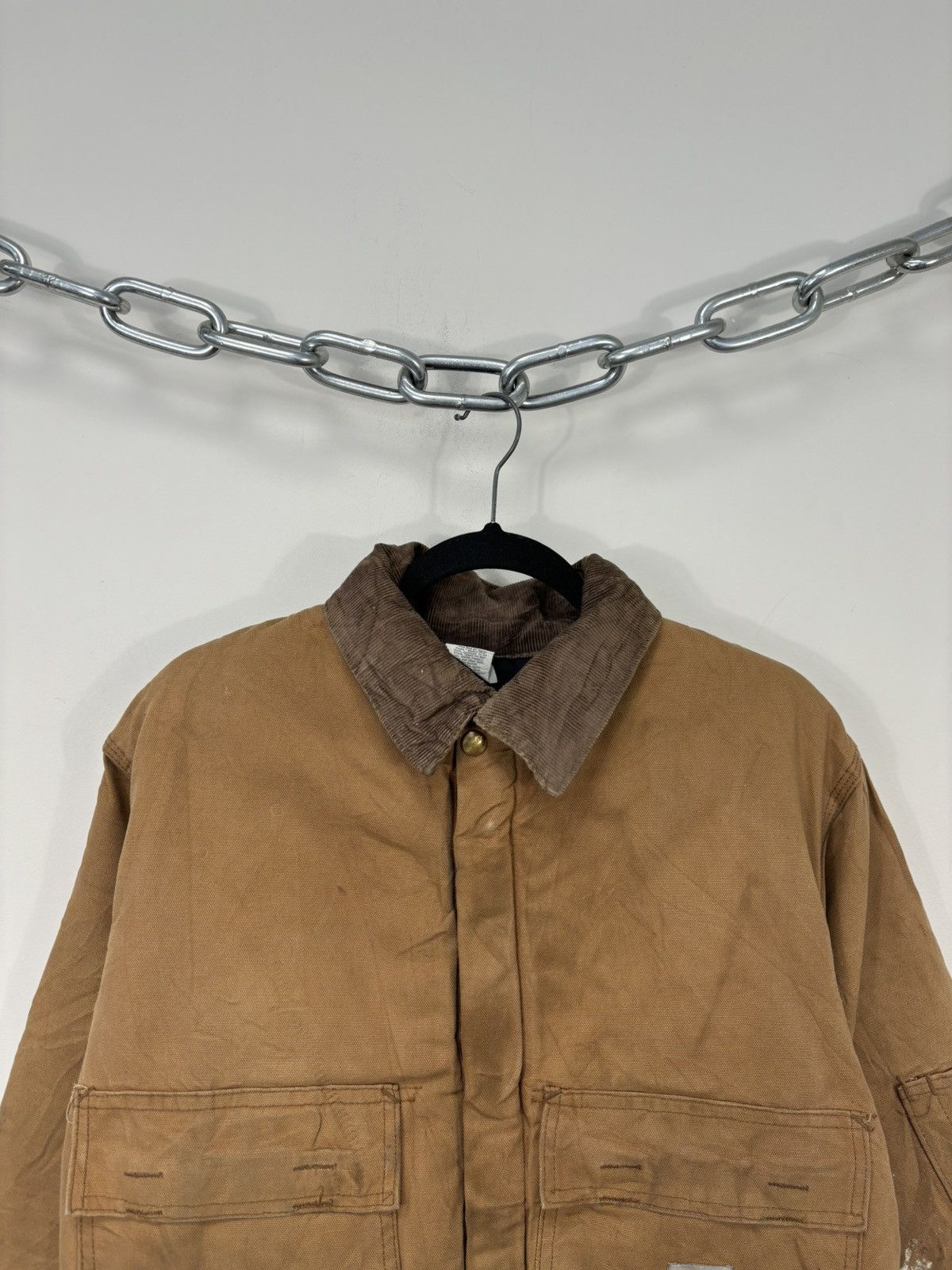 Carhartt Vintage 90s Carhartt USA Made Work Hype Boxy Cropped Jacket Size US M / EU 48-50 / 2 - 3 Thumbnail