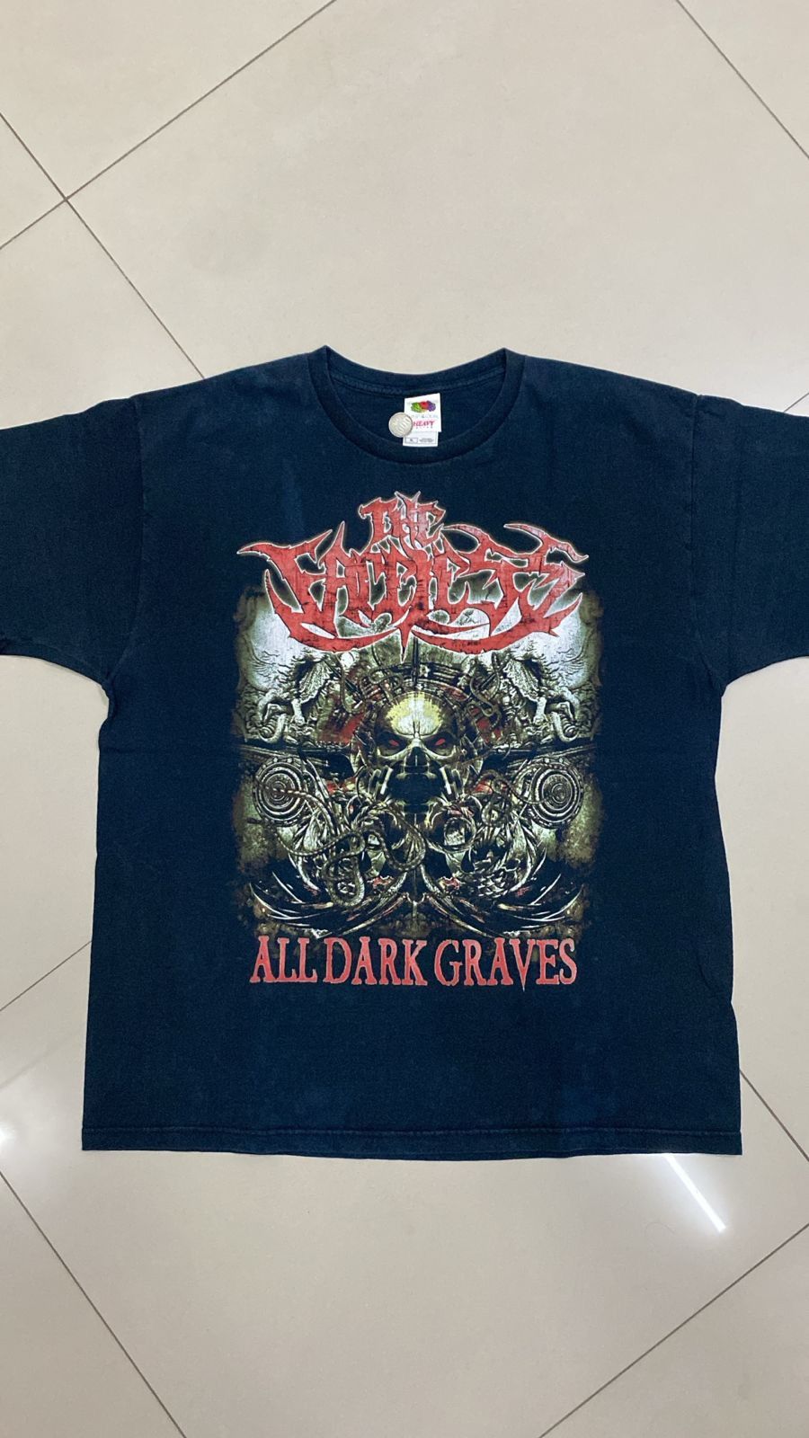 Band Tees Vintage The Faceless All Dark Graves death metal tee Size US XL / EU 56 / 4 - 1 Thumbnail