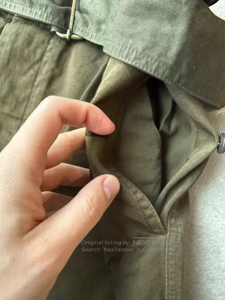 Dries Van Noten Dries Van Noten Belt Cargo Pants Size US 34 / EU 50 - 4 Thumbnail