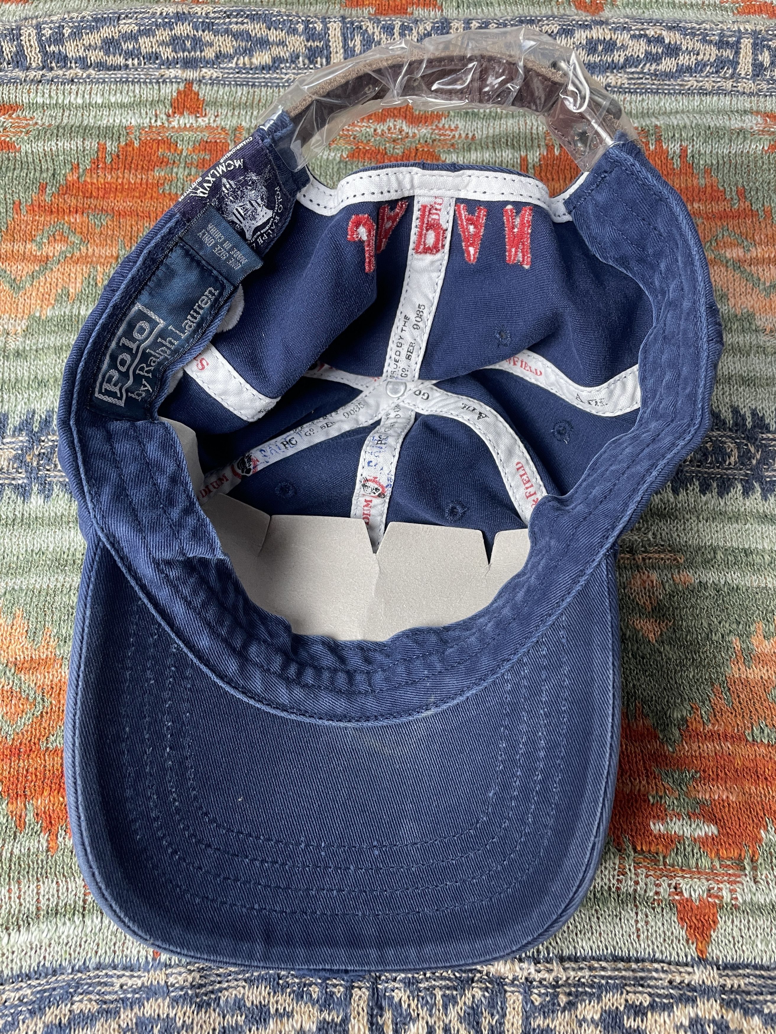 Polo Ralph Lauren Polo Ralph Lauren Rare Leather Baseball Hat cap Size ONE SIZE - 6 Thumbnail