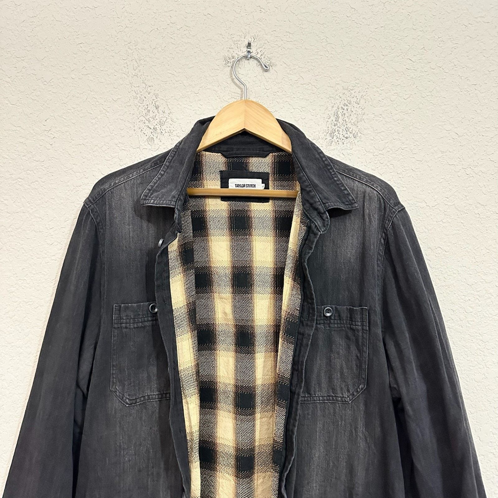 Taylor Stitch TAYLOR STITCH Shirt Jacket Plaid Lined Button Up Shacket Size US M / EU 48-50 / 2 - 4 Thumbnail