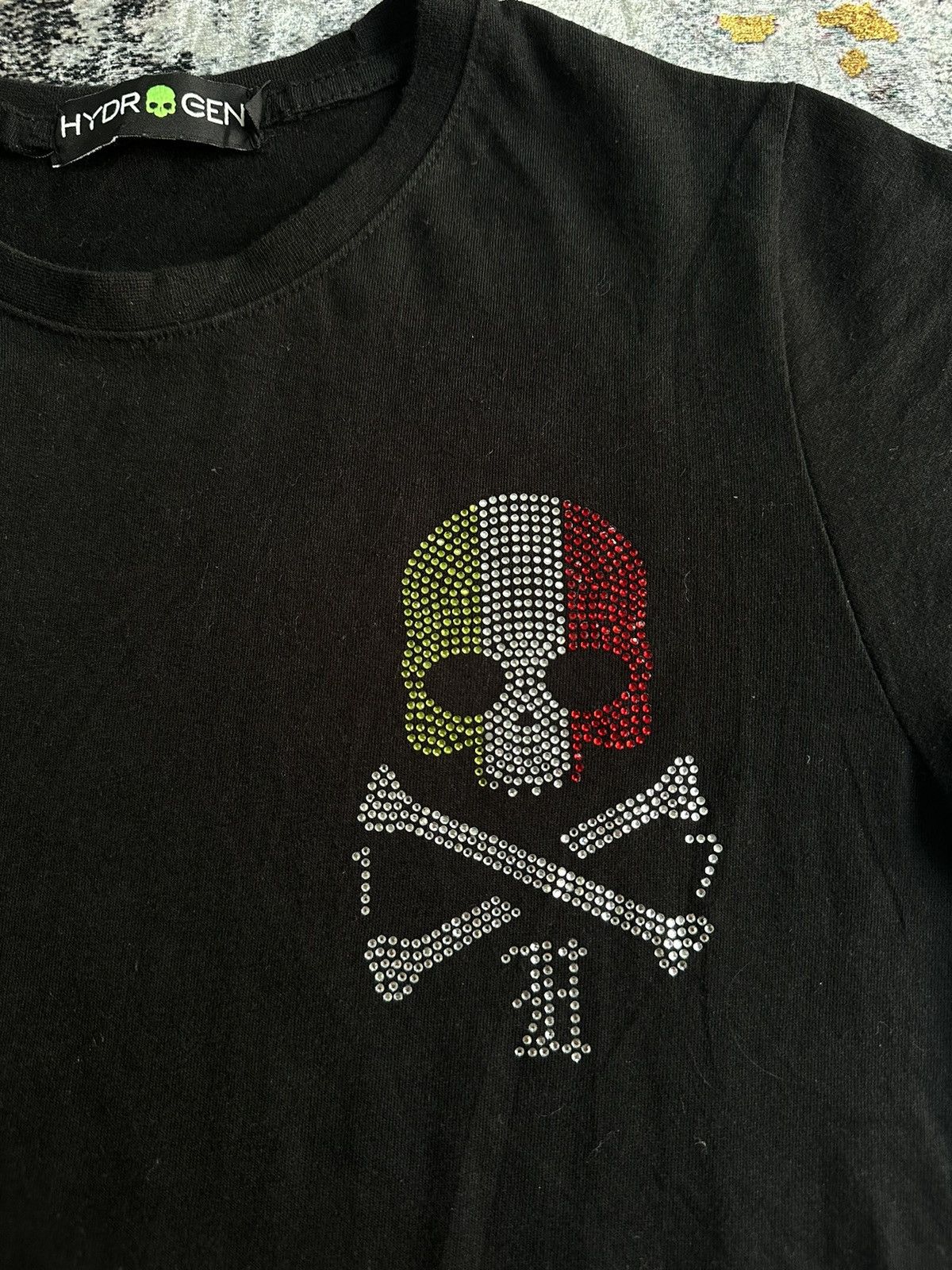 Beauty Beast CRAZY GLITTER SKULL HYDROGEN SEDITIONARIES PUNK STYLE Size US S / EU 44-46 / 1 - 5 Thumbnail