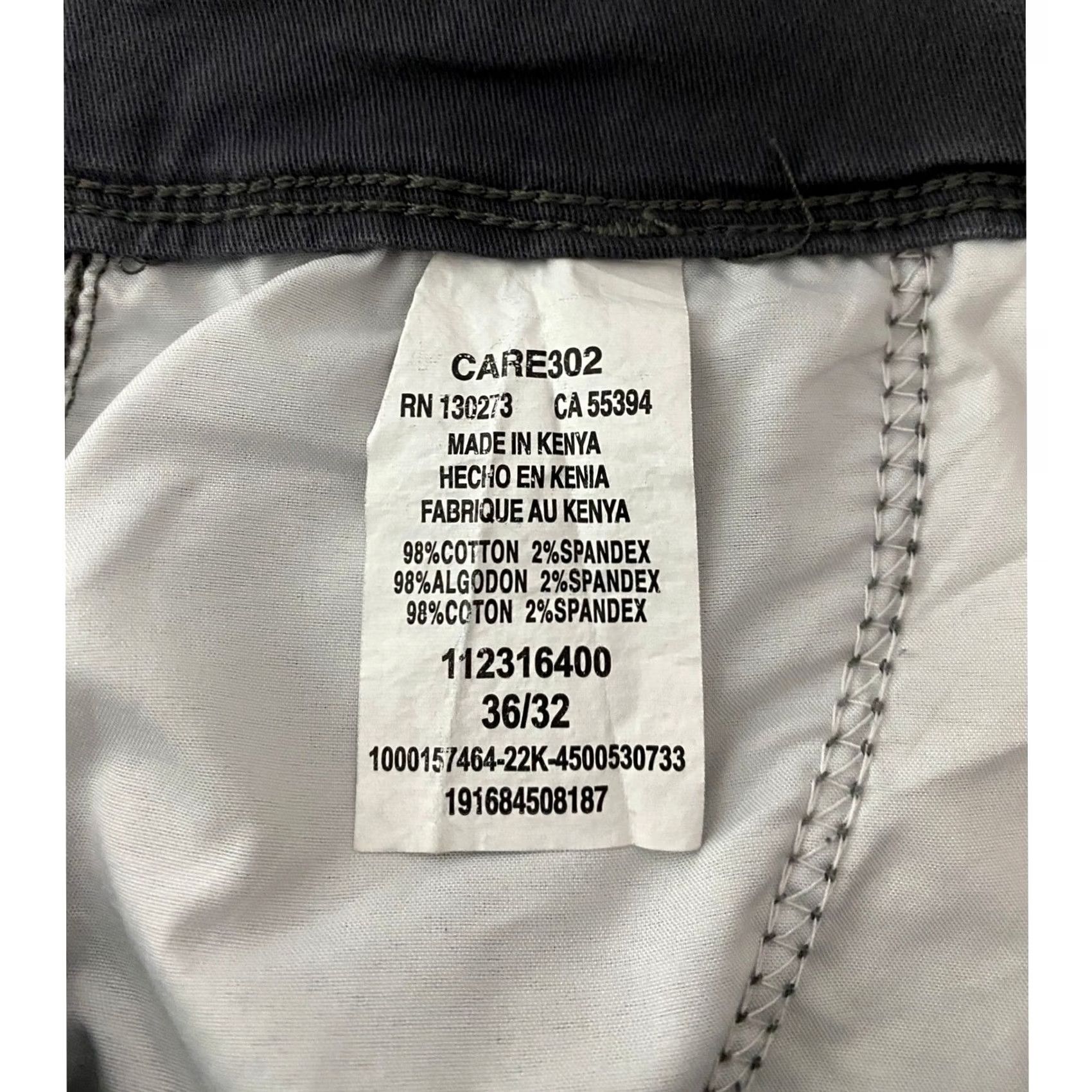 Wrangler Wrangler Cargo Pants Gray Cotton Blend 36x32 Mens Relaxed Fit Workwear Casual Pants Size US 36 / EU 52 - 8 Thumbnail