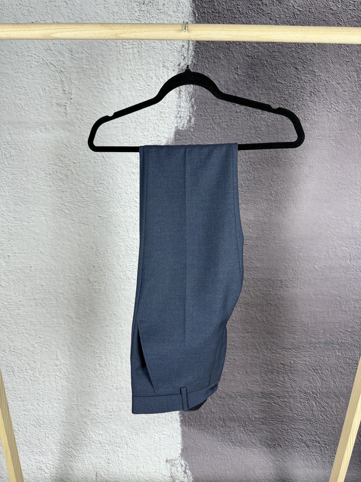 Other P. Langella Bottega italiana pattern blue 2 button 2 pc suit Size 34R - 16 Thumbnail