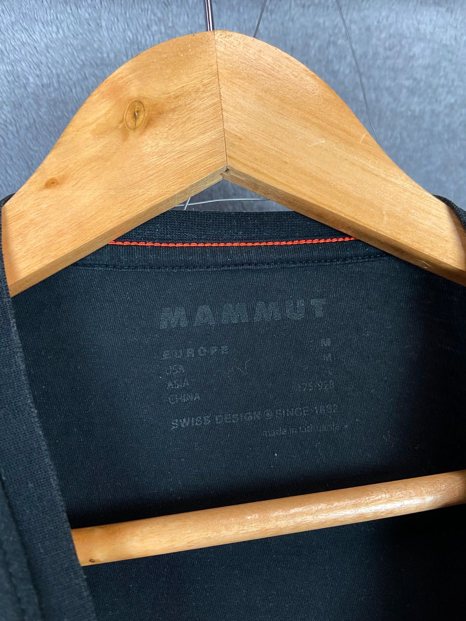 Mammut Mammut Logo T-shirt / Black / / Swiss Outdoor Streetwear Size US M / EU 48-50 / 2 - 3 Thumbnail