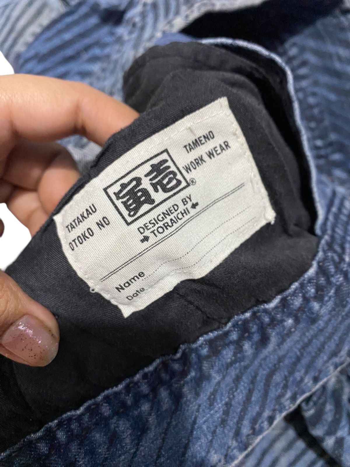 If Six Was Nine × Japanese Brand × Le Grande Bleu (L.G.B.) Y2k Tora by Toraichi biker denim jacket Size US M / EU 48-50 / 2 - 6 Thumbnail