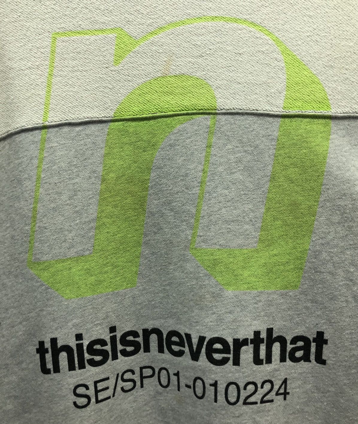 Vintage Vintage thisisneverthat SE/SP01-010224 Sweatshirt Size US M / EU 48-50 / 2 - 3 Thumbnail