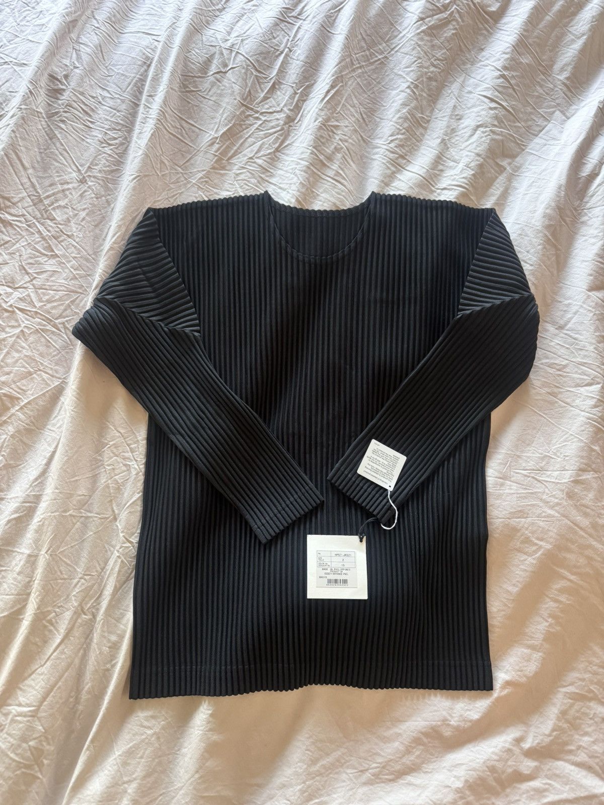 Homme Plisse Issey Miyake Long Sleeve Top