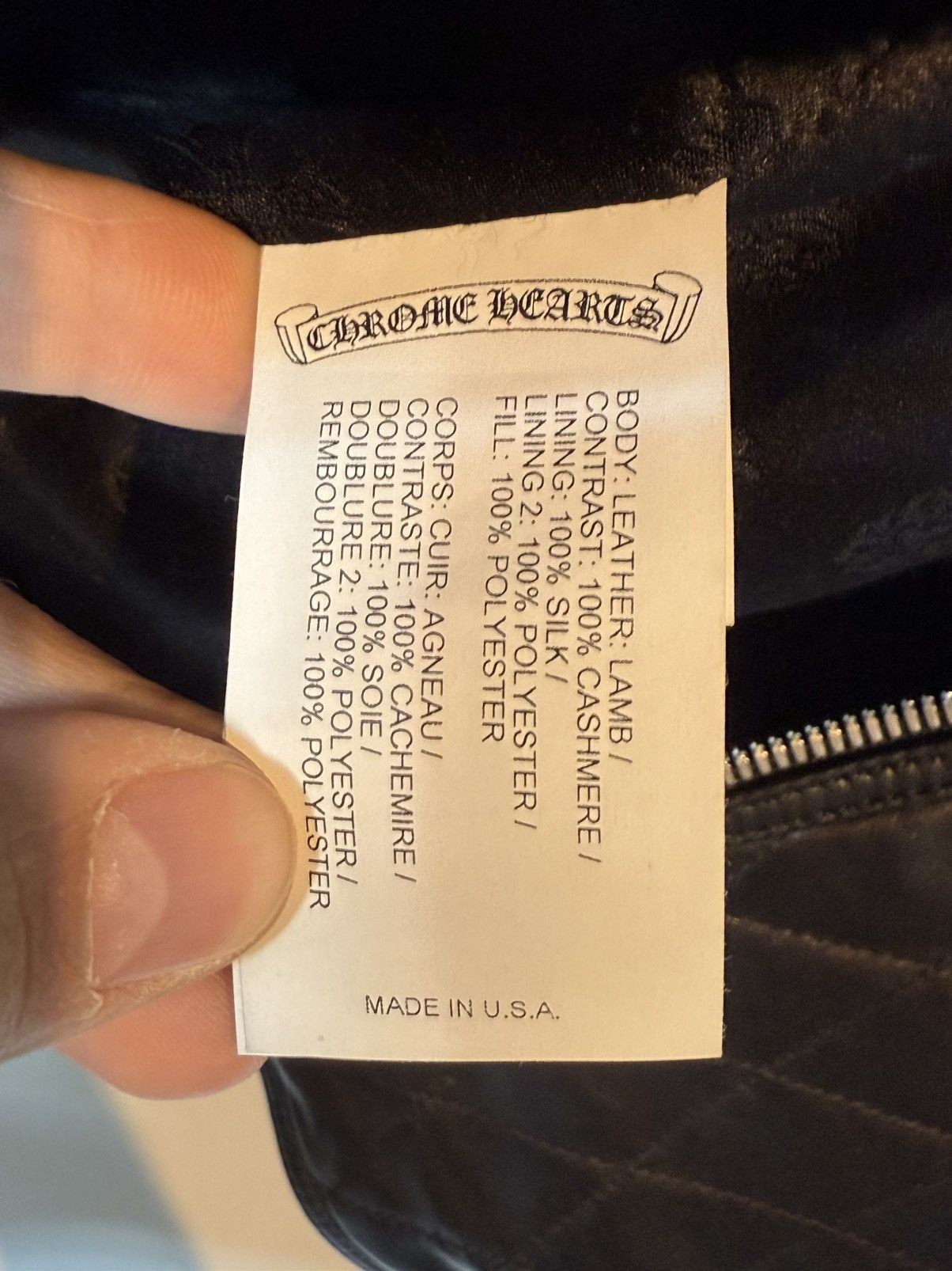 Chrome Hearts Chrome Hearts Leather Vest With Patches Size US M / EU 48-50 / 2 - 11 Thumbnail
