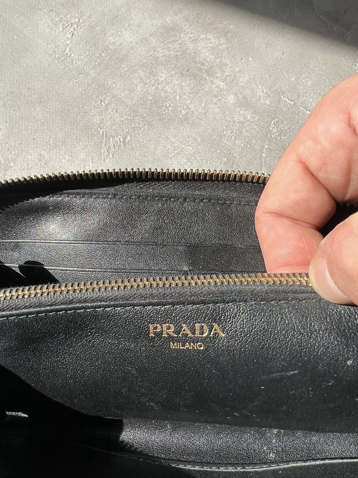 Prada Prada Saffiano Long zip Wallet Size ONE SIZE - 10 Thumbnail