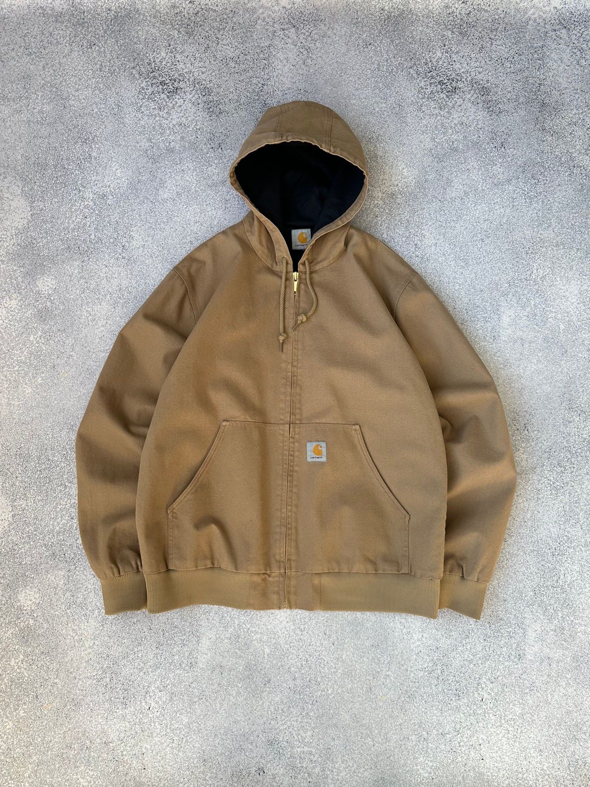 Pre-owned Carhartt X Vintage Carhartt Heavyweight Active Jacket In Brown