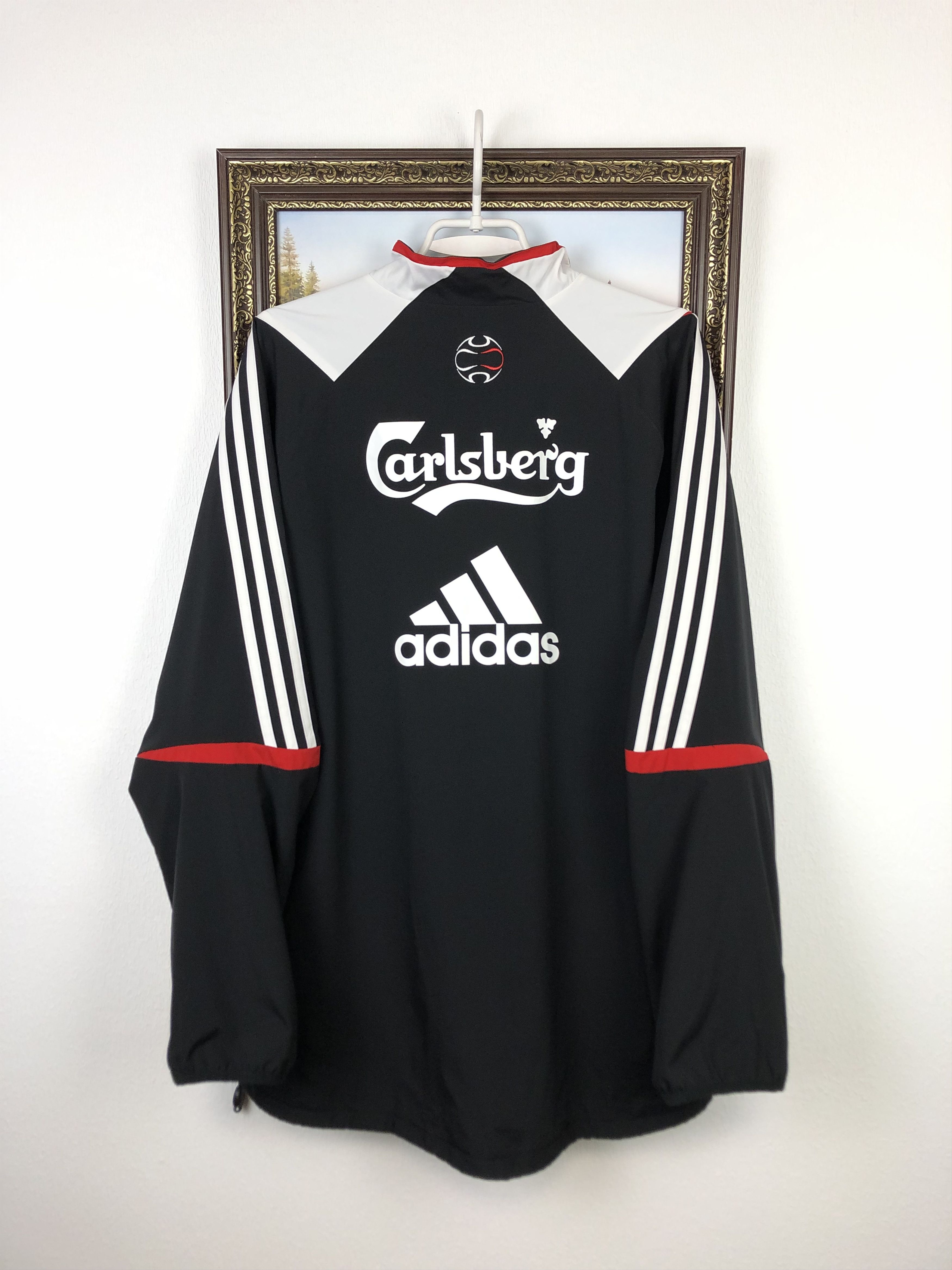 Adidas Vintage Adidas Liverpool Football Jacket Soccer Track Train Size US XL / EU 56 / 4 - 8 Thumbnail
