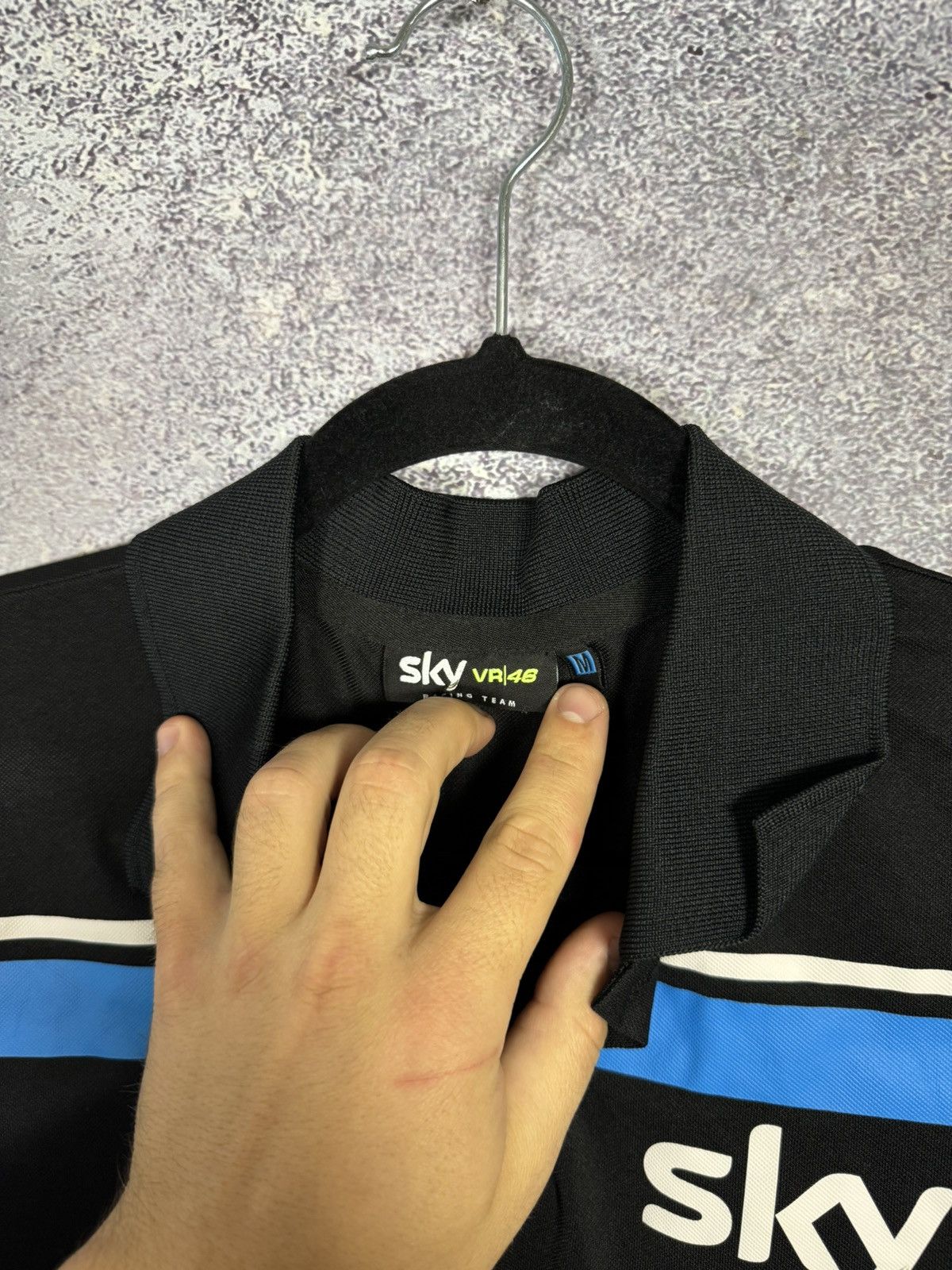 Formula 1 Polo Sky Racing Team VR46 Valentino Rossi Team USA Size US S / EU 44-46 / 1 - 7 Thumbnail