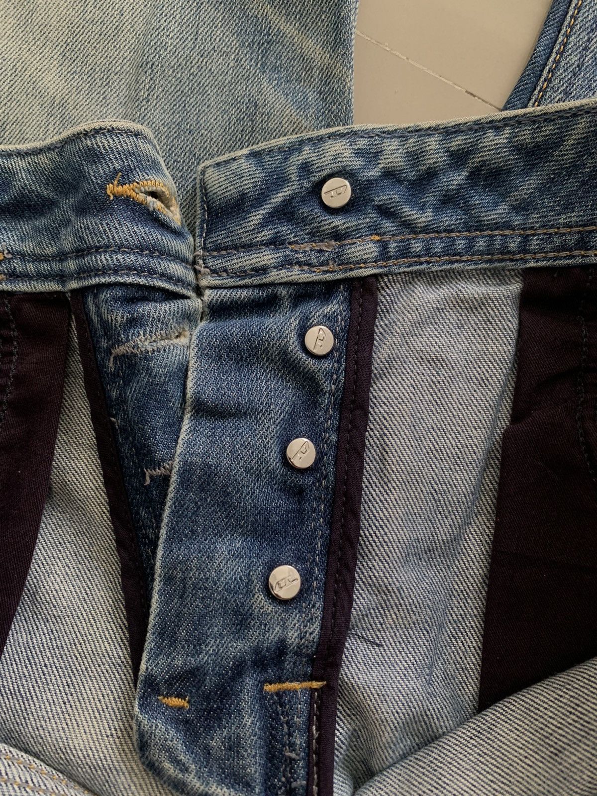 Diesel Diesel Industry Zathan Reguler Bootcut Faded Jeans Size US 32 / EU 48 - 6 Thumbnail