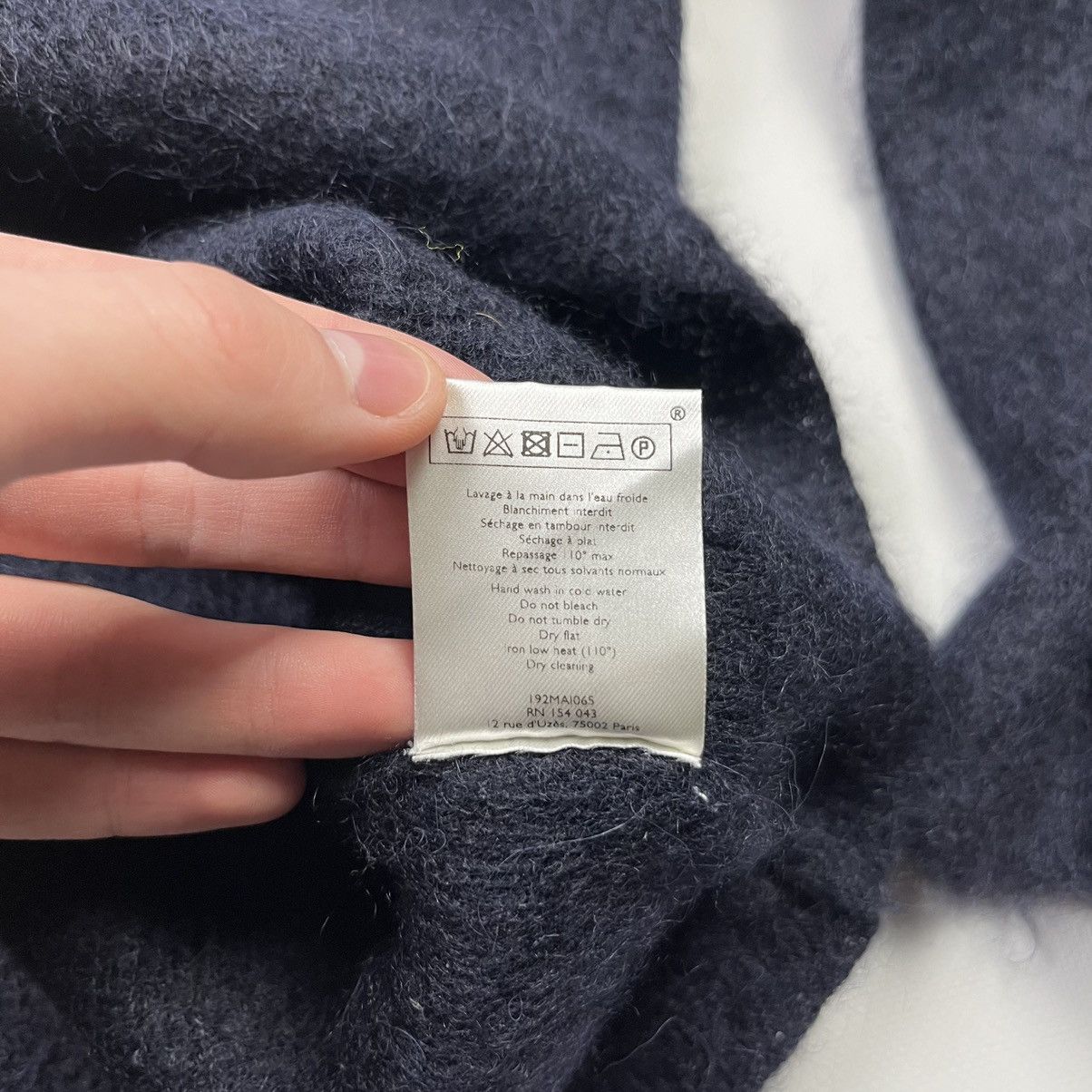Sezane La Maille Sezane Paris Rue Saint Fiaore Sweater Blue Size S / US 4 / IT 40 - 8 Thumbnail