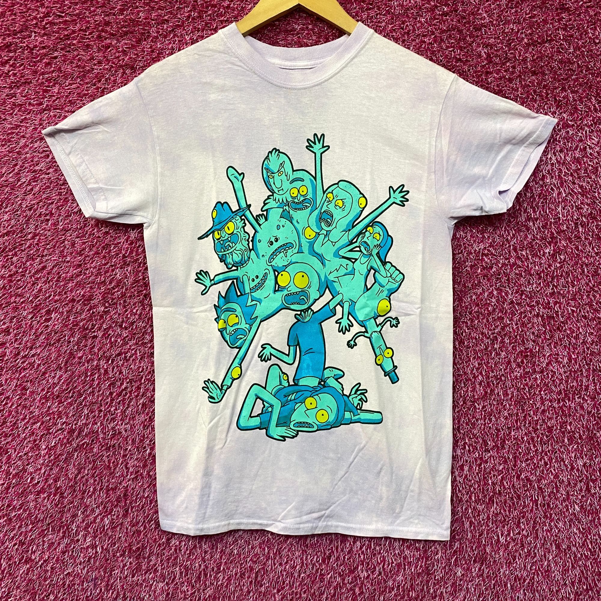 Ripple Junction Adult Swim Rick & Morty Mutated Graphic Design T-Shirt Small Size US S / EU 44-46 / 1 - 1 Thumbnail