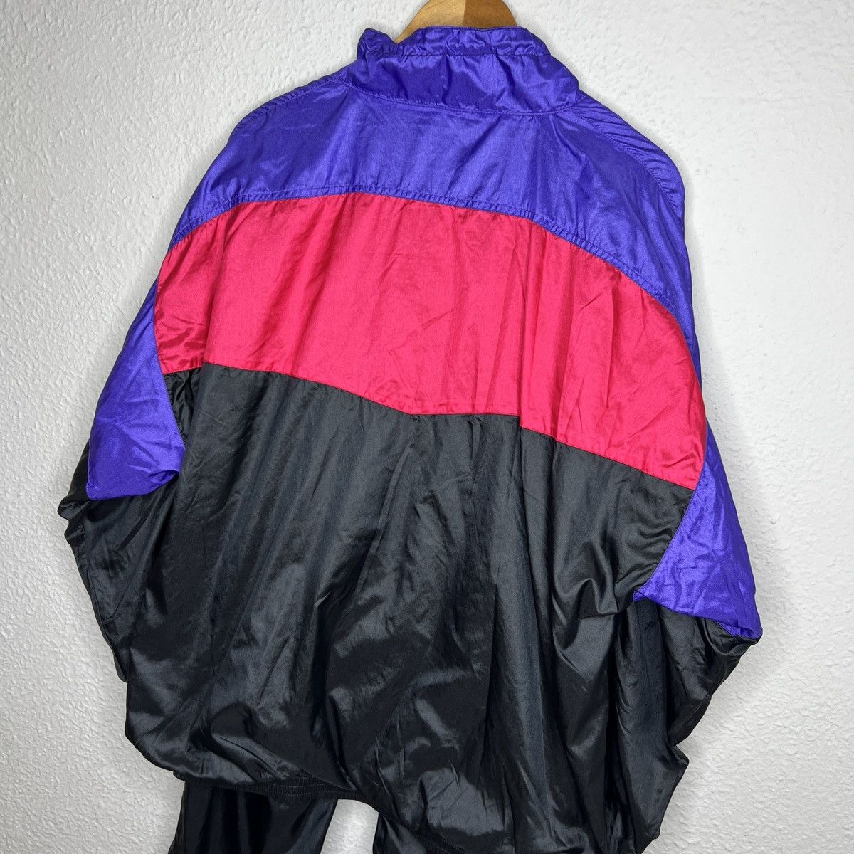 Nike Nike Tracksuit Set 80s 90s Black Multicolor Purple Red Rave Size US XL / EU 56 / 4 - 10 Thumbnail