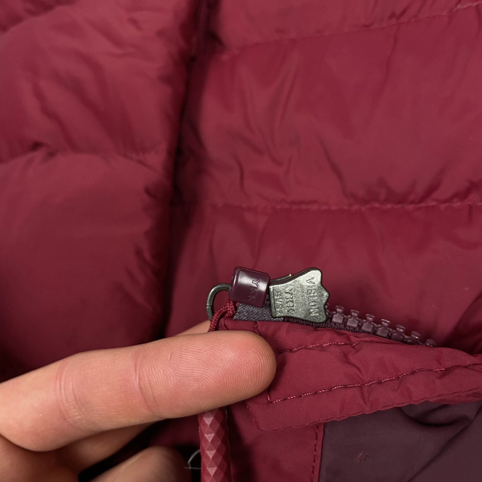 The North Face The North Face Women's Burgundy Full Zip Puffer Jacket Small Size S / US 4 / IT 40 - 10 Thumbnail