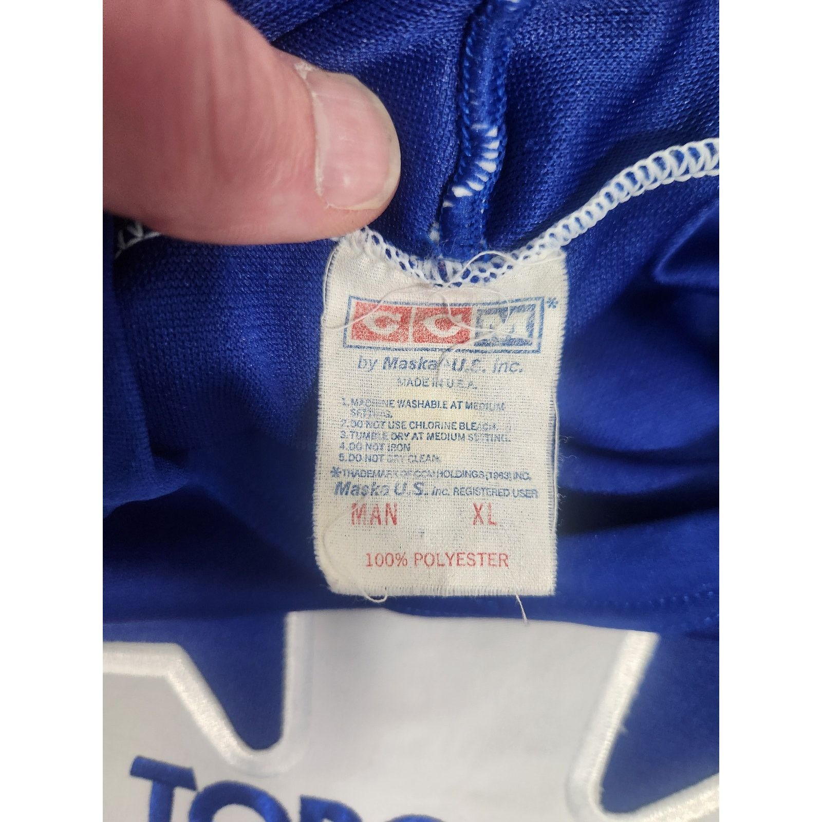 Other Vintage 90s Toronto Maple Leafs CCM Jersey men's XL Size US XL / EU 56 / 4 - 3 Thumbnail