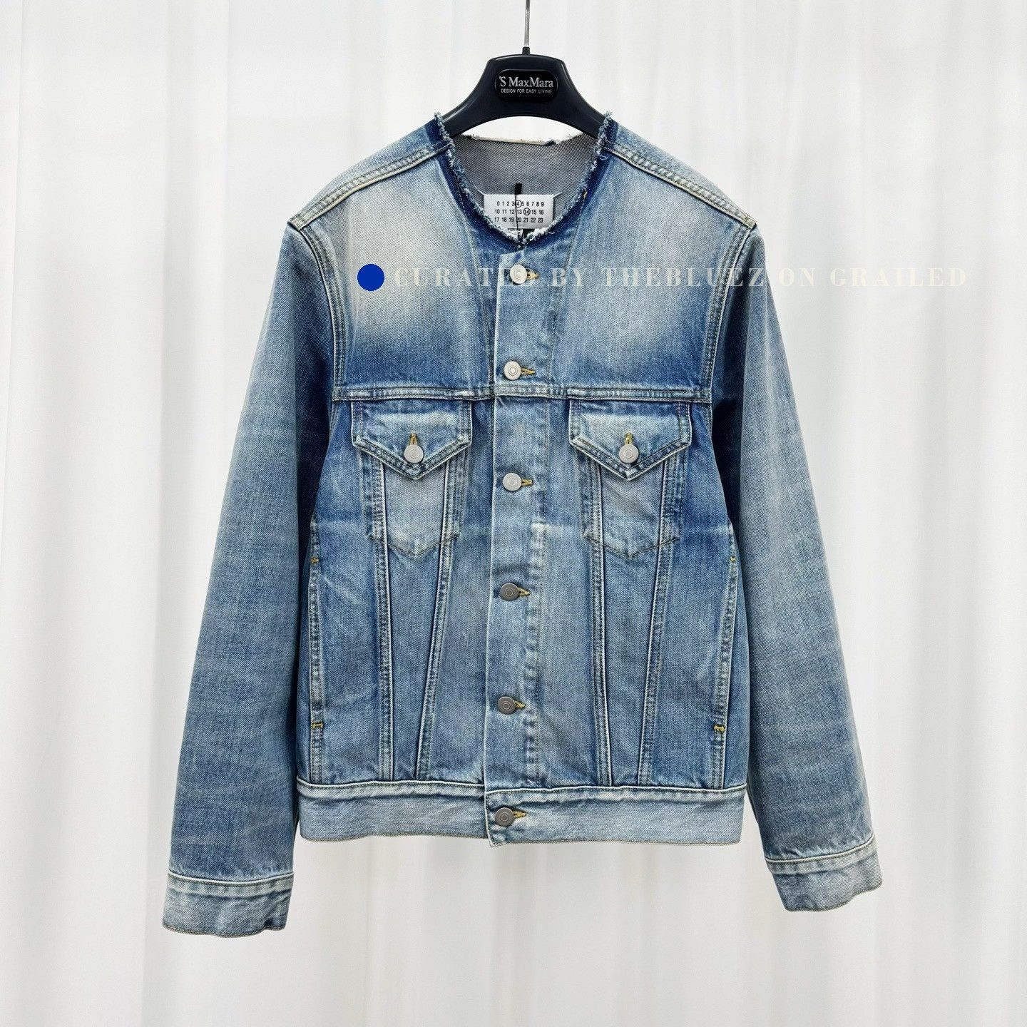 Maison Margiela Maison Margiela Main Line Distressed Washed Denim Jacket Size US XS / EU 42 / 0 - 1 Thumbnail