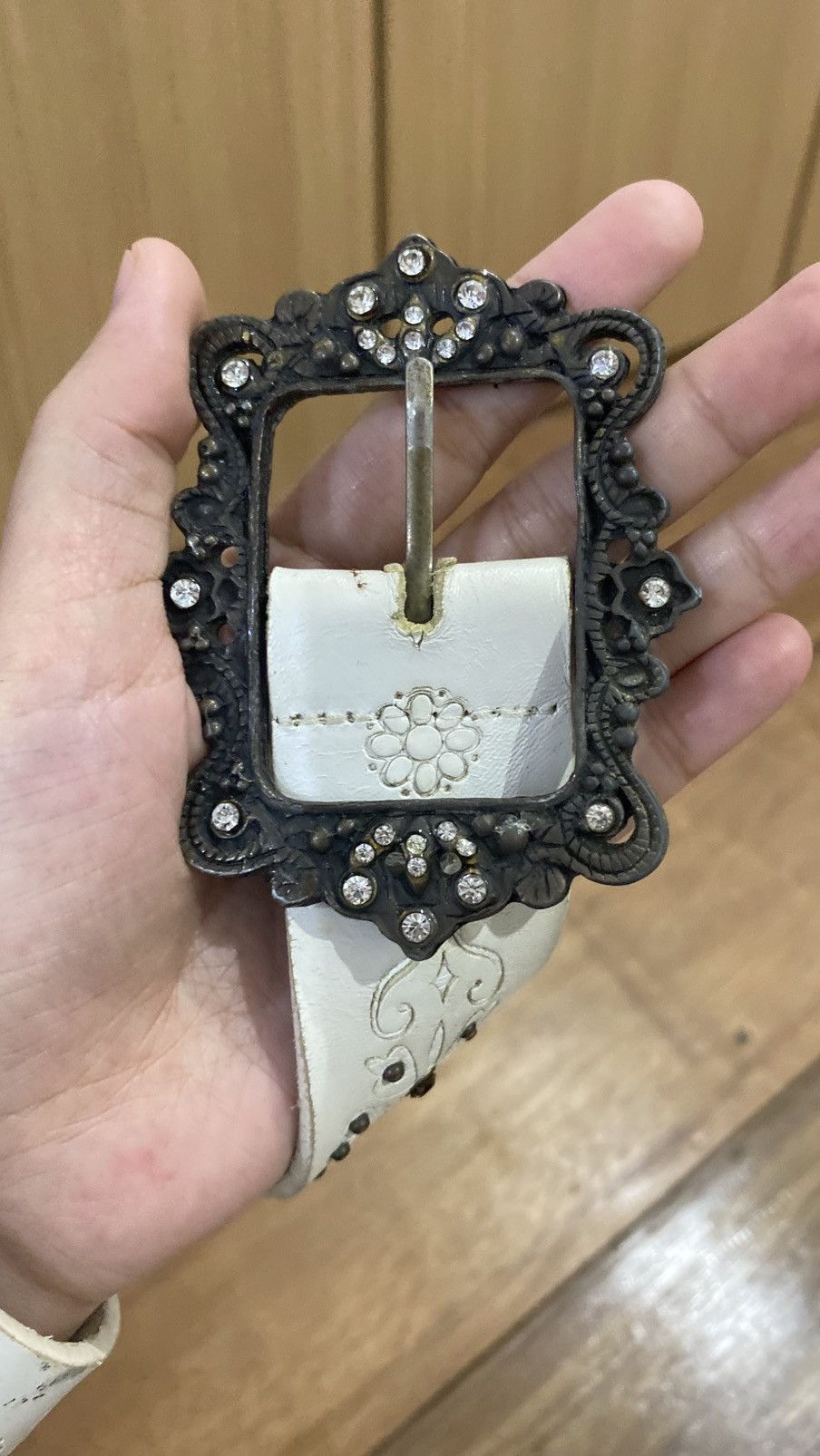 Vintage Y2K leather belt anna sui Size ONE SIZE - 3 Thumbnail