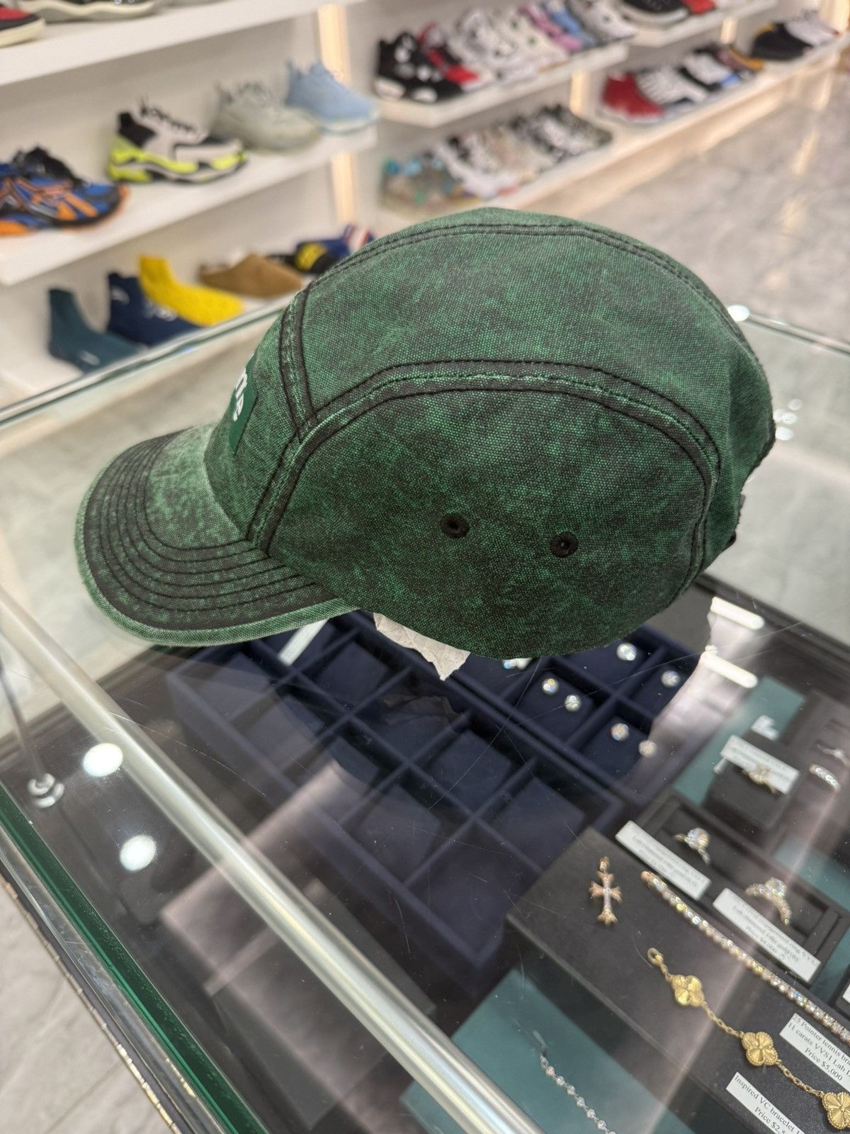 Supreme Supreme Green Washed Cordura Camp Hat Size ONE SIZE - 4 Thumbnail