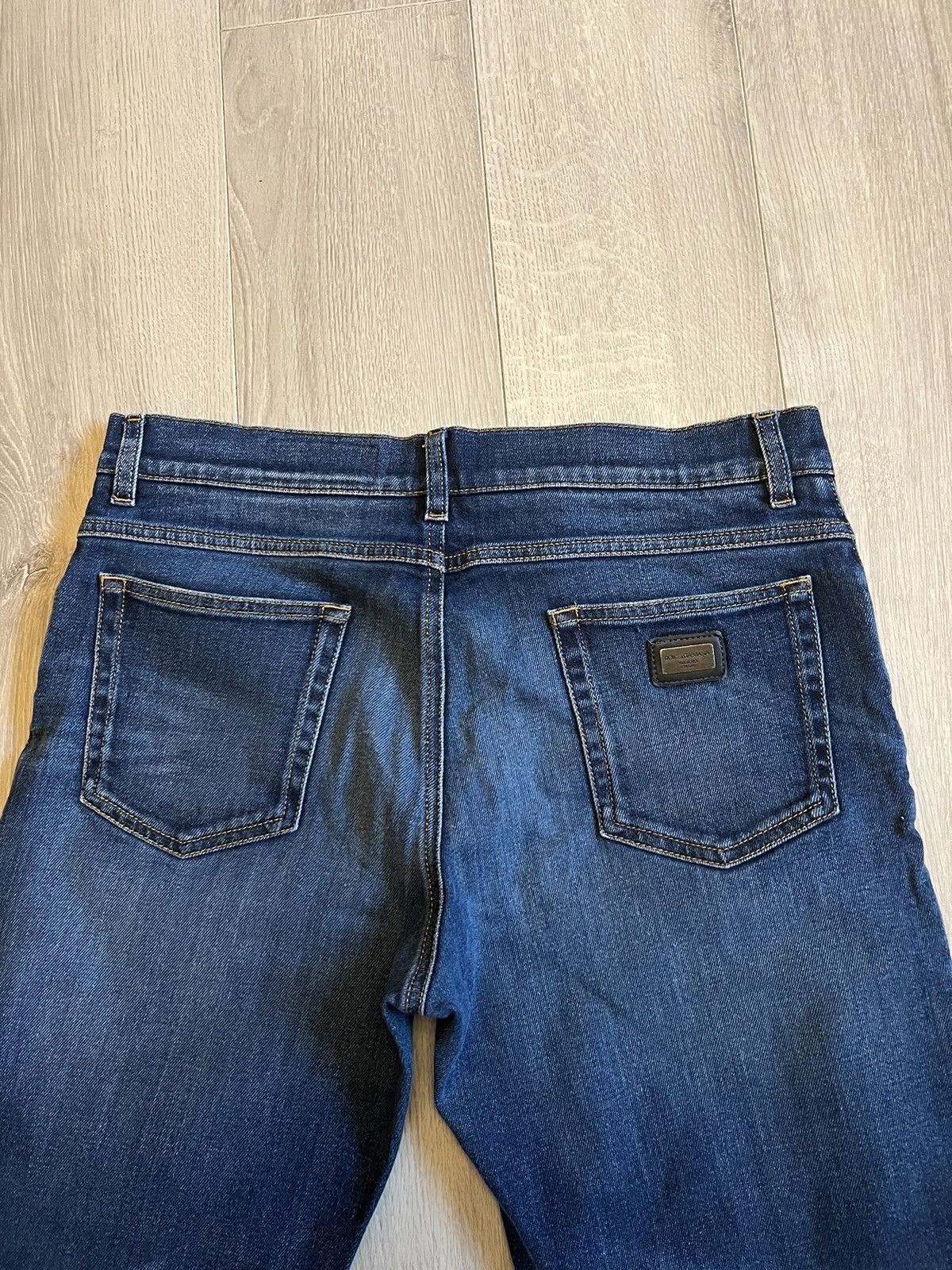 Dolce & Gabbana Men Dolce & Gabbana Blue Comfort Stretch Jeans Size 40/M Size US 33 - 12 Thumbnail