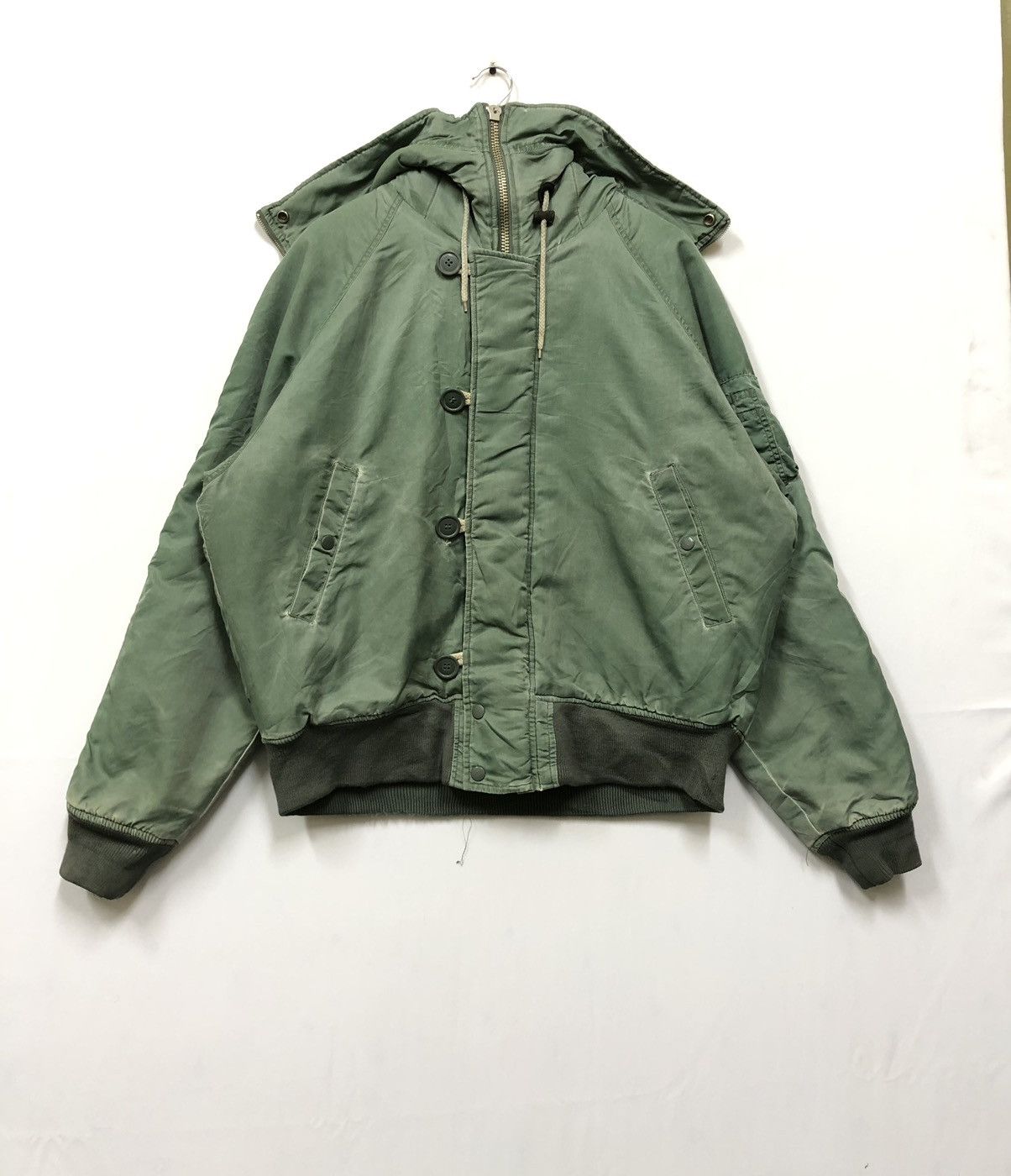 Other 80s BOMBER JACKET FULL HOODIE WINTER Size US XL / EU 56 / 4 - 1 Thumbnail
