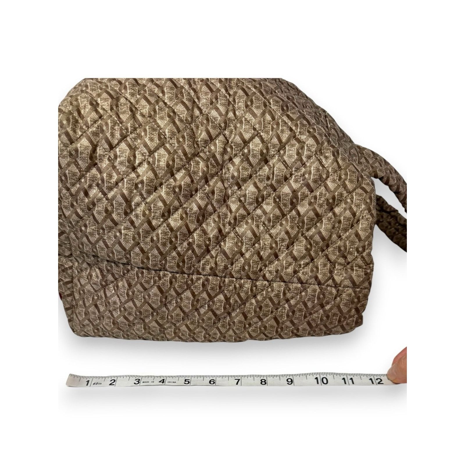 MZ Wallace MZ Wallace Medium Metro Quilted Tote Monogram Basket Weave Size ONE SIZE - 9 Thumbnail