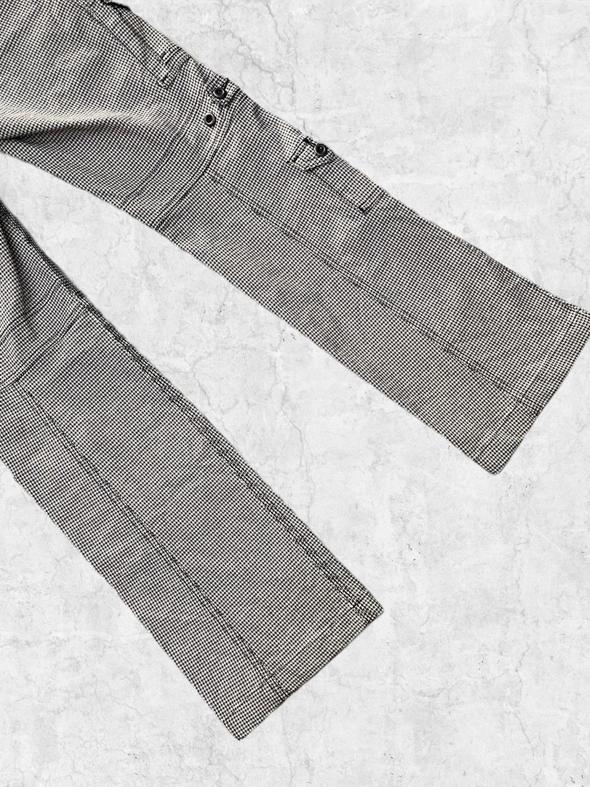 HIDEAWAYS × Japanese Brand × Vintage Hideaways Nicole Bondage Flared Cargo Pants With Belt Size US 32 / EU 48 - 12 Thumbnail