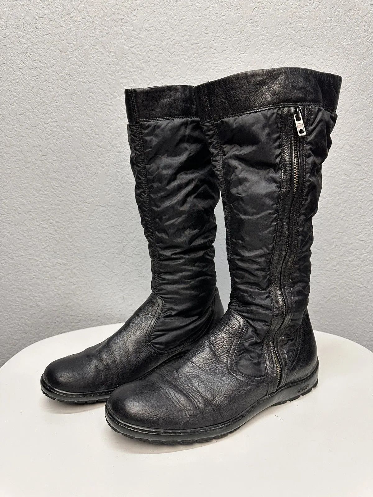 A.S.98 WOW😻Leather Boots High Goa Vintage A.S.98 Style Size US 7 / EU 40 - 1 Thumbnail