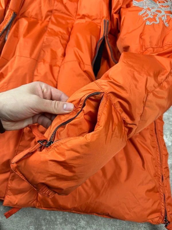 JET SET Jet Set Extrem 0107 Vintage Japanese Orange Puffer Jacket Size US M / EU 48-50 / 2 - 3 Thumbnail