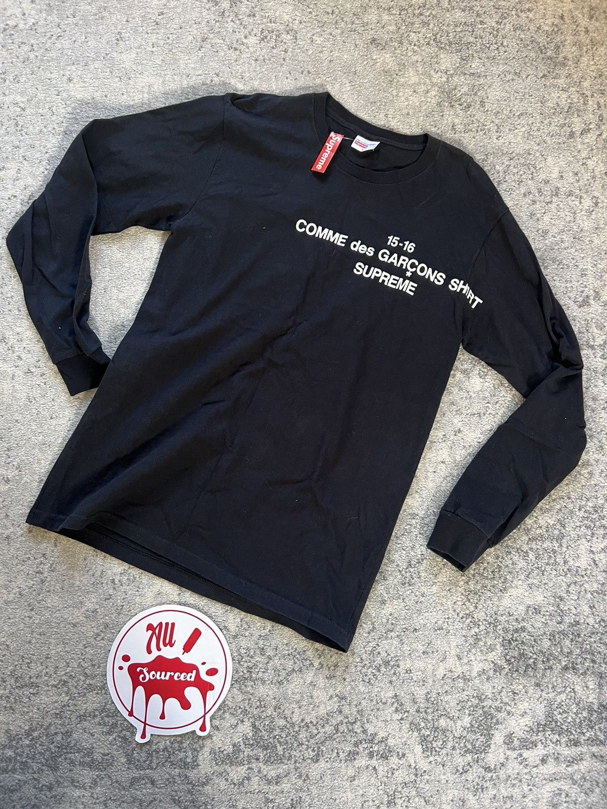 Supreme CDG Long popular Sleeve