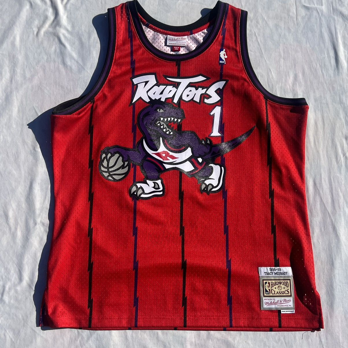 Tracy McGrady Toronto Raptors Mitchell & Ness 1998-99 Hardwood Classics  Reload 2.0 Swingman Jersey - Red