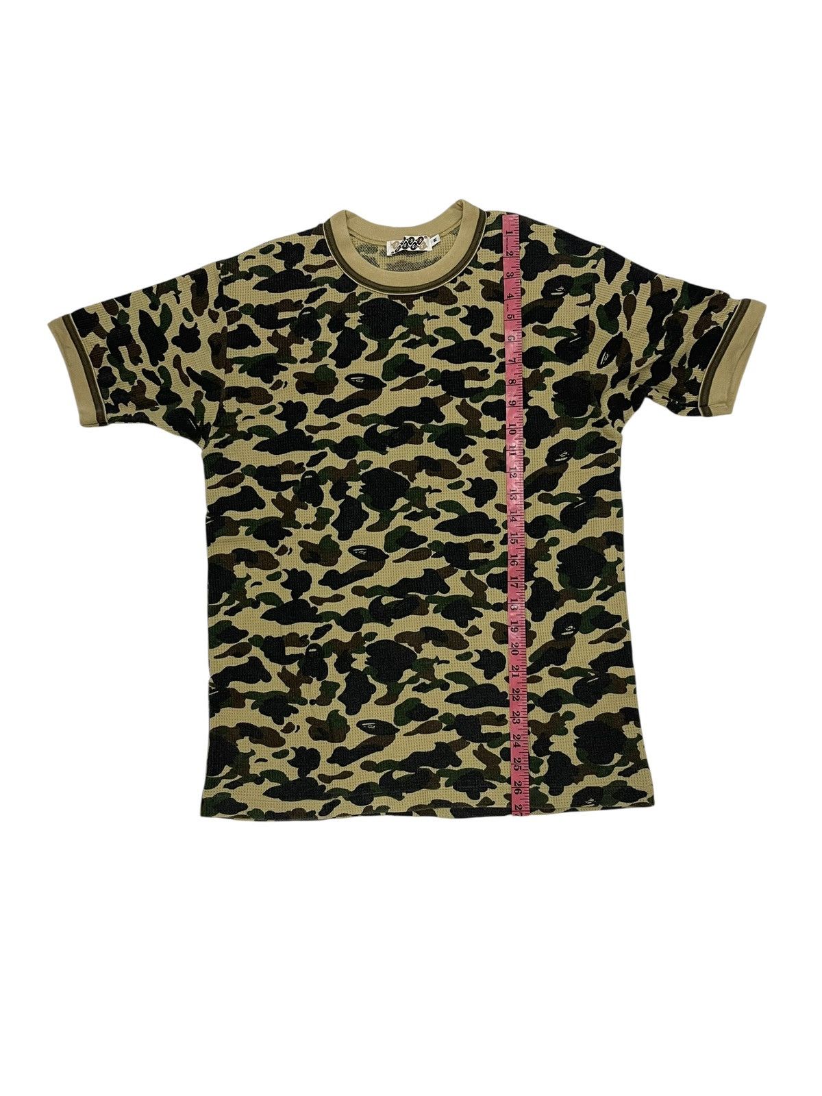 Bape × Vintage Rare Vintage Camo Ringer BAPE Size US M / EU 48-50 / 2 - 2 Thumbnail