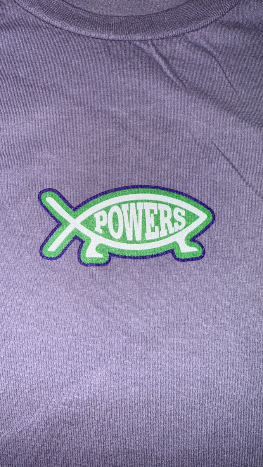 Powers Supply Powers Supply Evolution Tee Purple Lavender (S) Made in USA Size US S / EU 44-46 / 1 - 2 Thumbnail