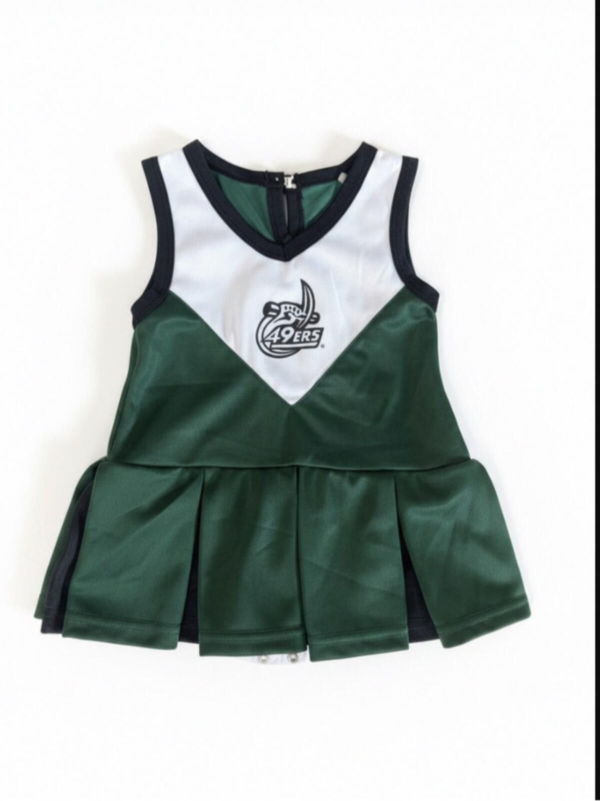 Other UNC Charlotte Girls' Green & White Dance Cheer Dress Size ONE SIZE - 1 Thumbnail