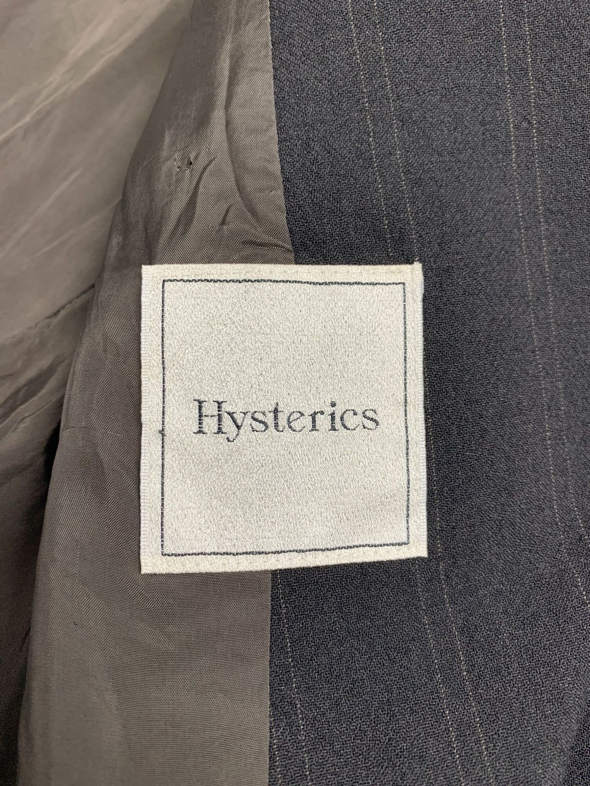 Hysteric Glamour Hysterics Vintage Pinstripe Double Breasted Blazer Size M / US 6-8 / IT 42-44 - 15 Thumbnail