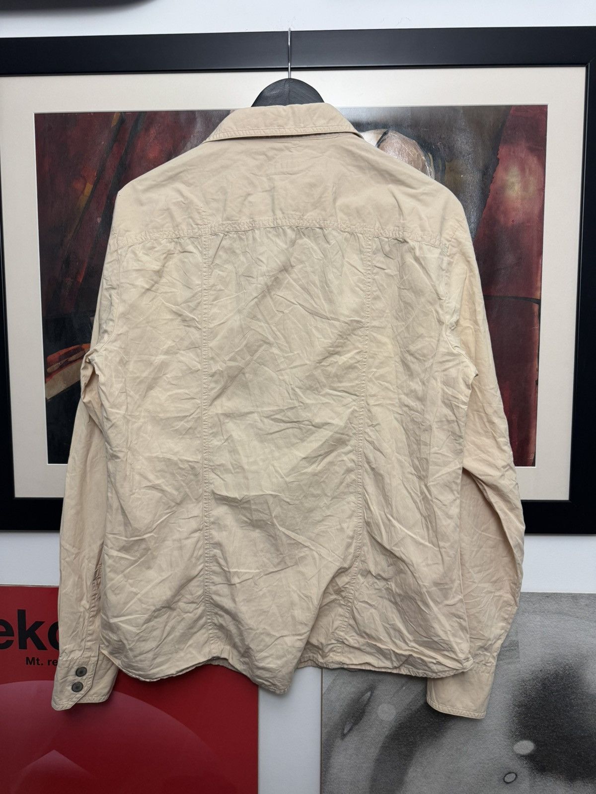 Dolce & Gabbana Dolce&Gabbana D&G Archive Y2k Multipocket Shirt Beige Cargo Size US L / EU 52-54 / 3 - 2 Thumbnail