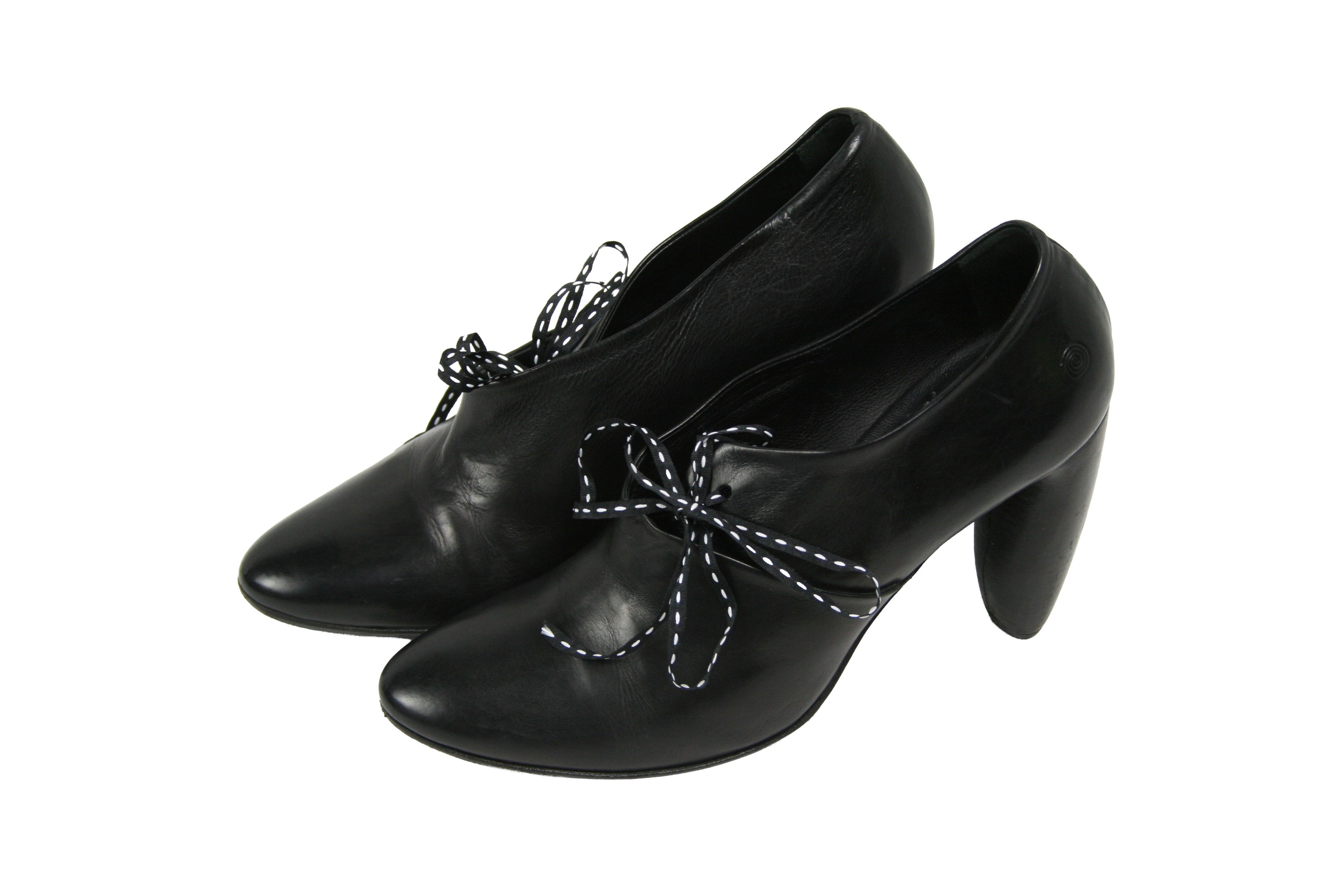 Marsell Dino Avant Garde Block Heel Ankle Boots Size US 7 / IT 37 - 3 Thumbnail