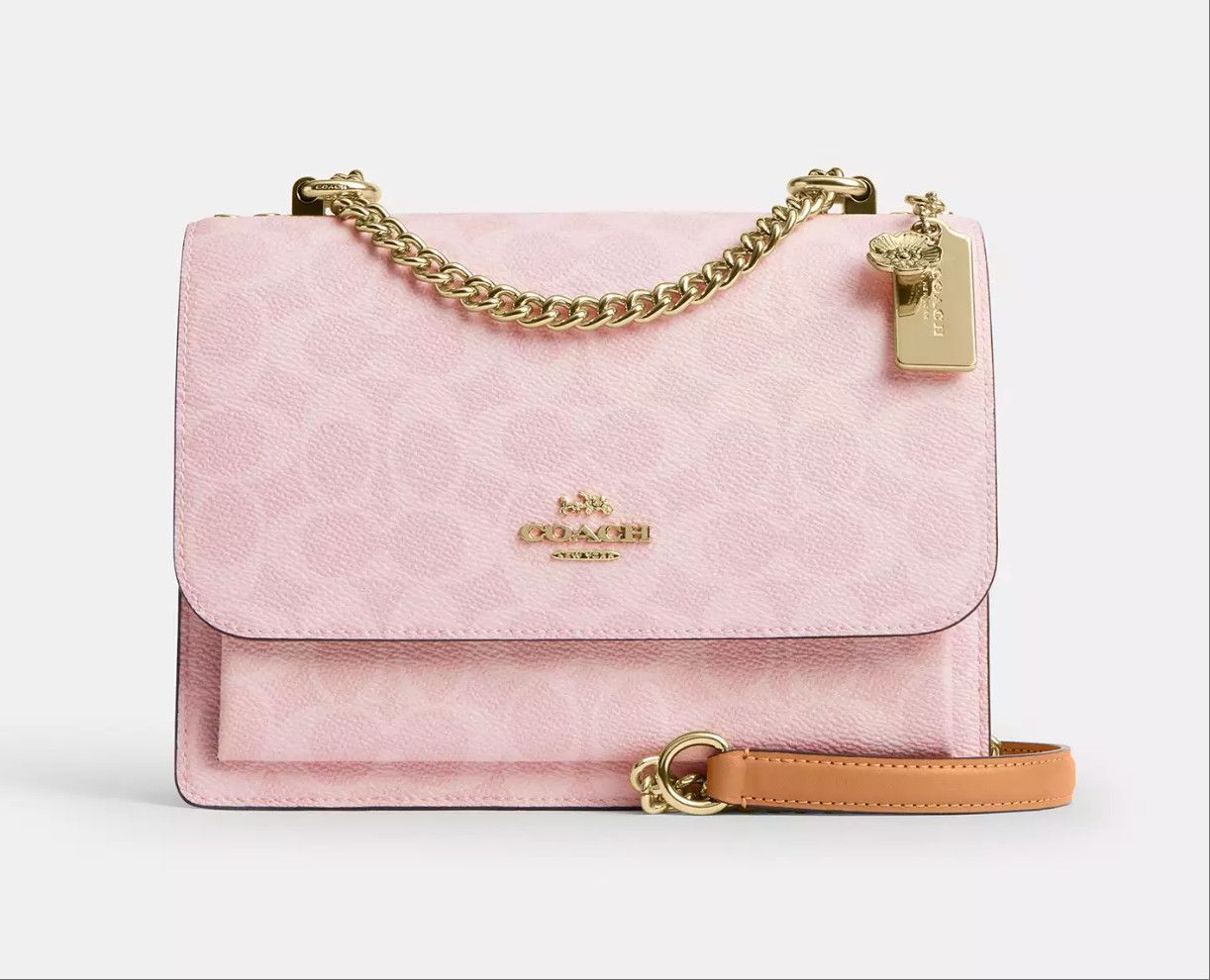 Coach Klare Crossbody Bag In Signature Canvas With Charms CEL11 Size ONE SIZE - 11 Thumbnail